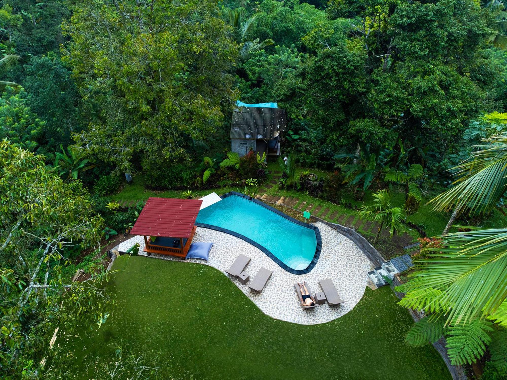 Bali Jungle Camping By Amerta Experience Табанан Экстерьер фото